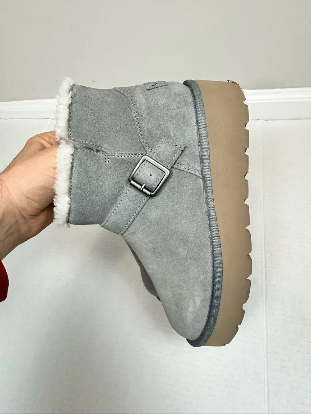 Koolaburra new ankle gray